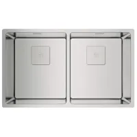 Кухонная мойка Teka Flexlinea RS15 2B 740 74 x 44 / Нержавеющая сталь / Серебряный