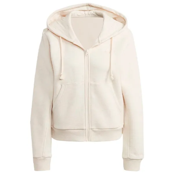 Hanorac pentru femei Adidas All SZN Fleece Full-Zip All-season/ Beige photo 1 Hanorac pentru femei Adidas All SZN Fleece Full-Zip All-season/ Beige photo 1