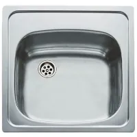 Кухонная мойка Teka Universal E/465.465 1B 46.5 x 46.5 / Нержавеющая сталь / Серебряный