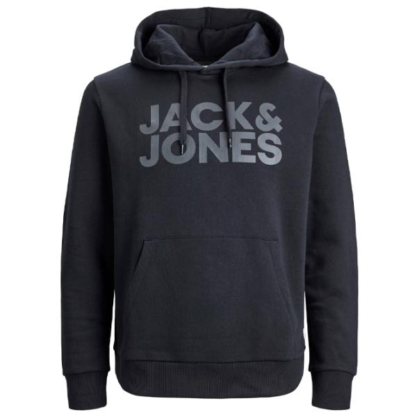 Hanorac pentru bărbați Jack & Jones JJECORP LOGO SWEAT HOOD NOO Black photo 1 Hanorac pentru bărbați Jack & Jones JJECORP LOGO SWEAT HOOD NOO Black photo 1