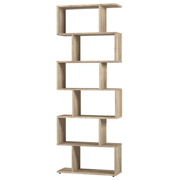 Стеллаж Fabrik Home Wally 191см x 80см x 25см cm/ LPAL/ Дуб cонома photo 1 Стеллаж Fabrik Home Wally 191см x 80см x 25см cm/ LPAL/ Дуб cонома photo 1