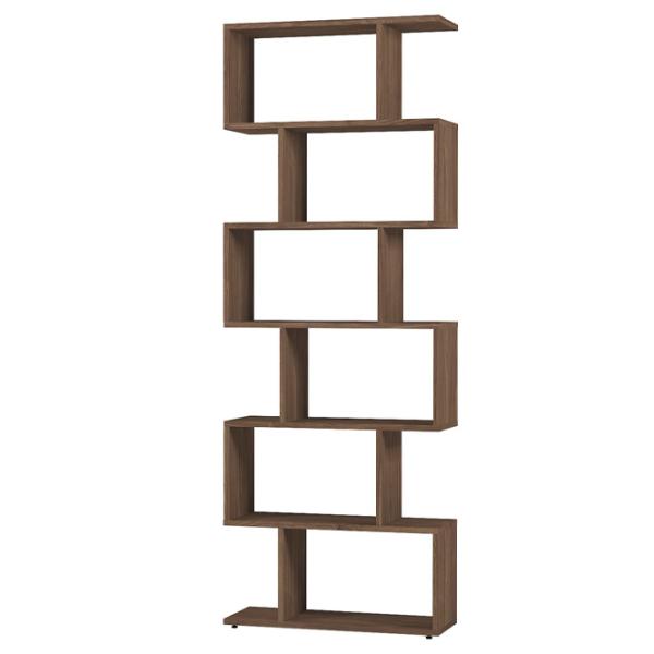 Стеллаж Fabrik Home Wally 191см x 80см x 25см cm/ LPAL/ Walnut photo 1 Стеллаж Fabrik Home Wally 191см x 80см x 25см cm/ LPAL/ Walnut photo 1