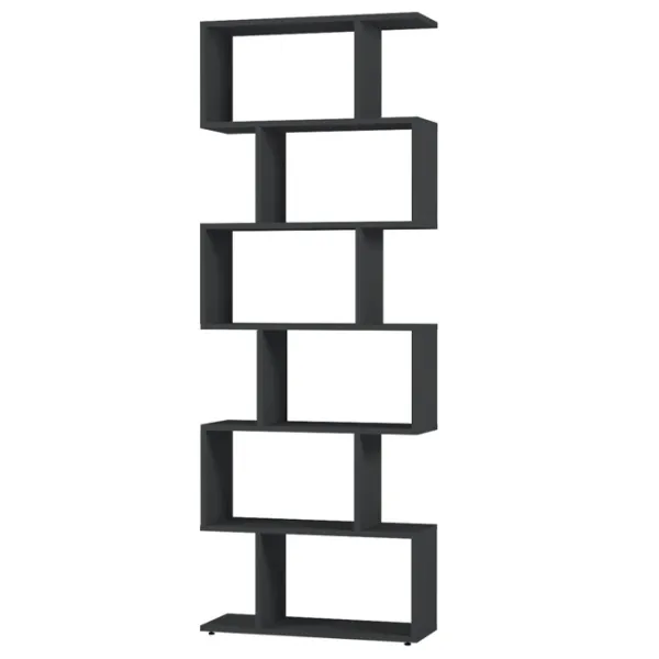 Стеллаж Fabrik Home Wally 191см x 80см x 25см cm/ LPAL/ Anthracite photo 1