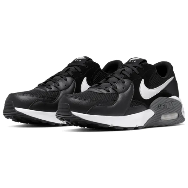 Кроссовки для мужчин Nike Air Max Excee Leather 44/ Black White photo 1