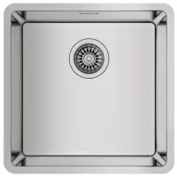 Chiuvetă Teka BE Linea RS15 40.40 44 x 44 / Oțel inoxidabil / Silver