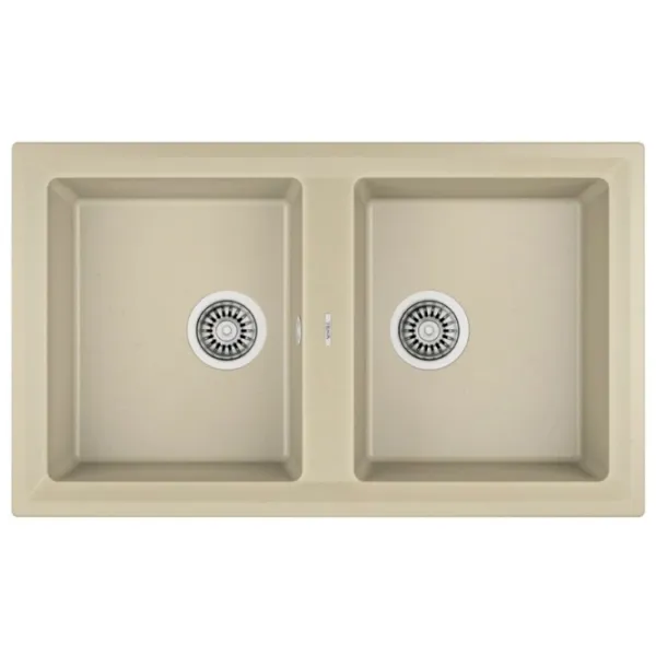 Кухонная мойка Teka Stone 90B TG 2B 86 x 51 / Искусственный камень / Бежевый photo 1