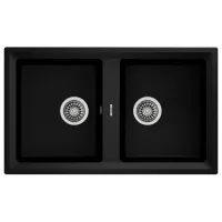 Кухонная мойка Teka Stone 90B TG 2B 86 x 51 / Искусственный камень / Черный