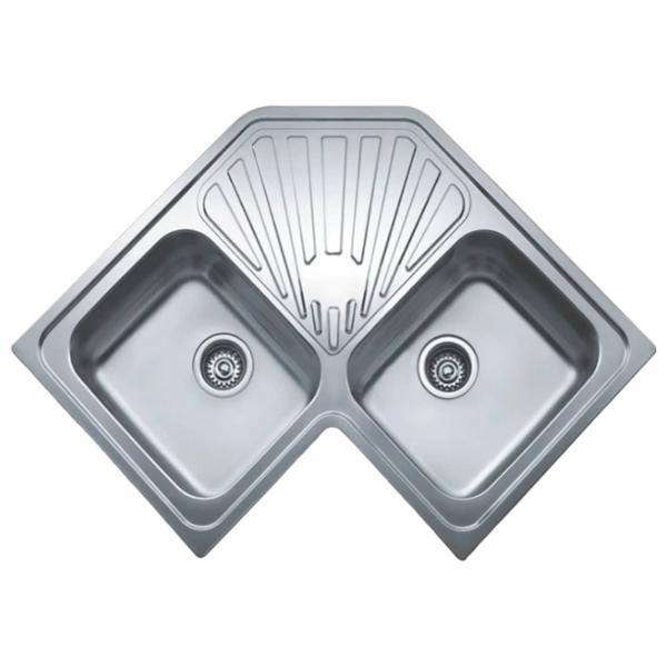 Кухонная мойка Teka Classic Angular 2B 83 x 83 / Нержавеющая сталь / Серебряный photo 1