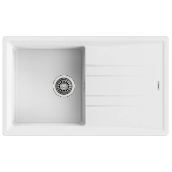 Chiuvetă Teka Stone 50B TG 1B 1D 86 x 51 / Piatră naturală / White photo 1 Chiuvetă Teka Stone 50B TG 1B 1D 86 x 51 / Piatră naturală / White photo 1