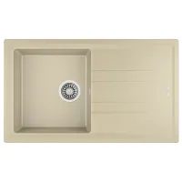 Кухонная мойка Teka Stone 50B TG 1B 1D 86 x 51 / Натуральный камень / Бежевый