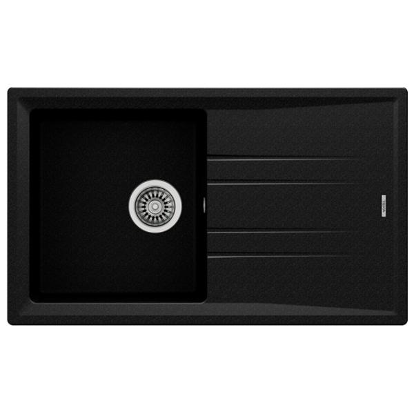 Кухонная мойка Teka Stone 50B TG 1B 1D 86 x 51 / Натуральный камень / Черный photo 1 Кухонная мойка Teka Stone 50B TG 1B 1D 86 x 51 / Натуральный камень / Черный photo 1