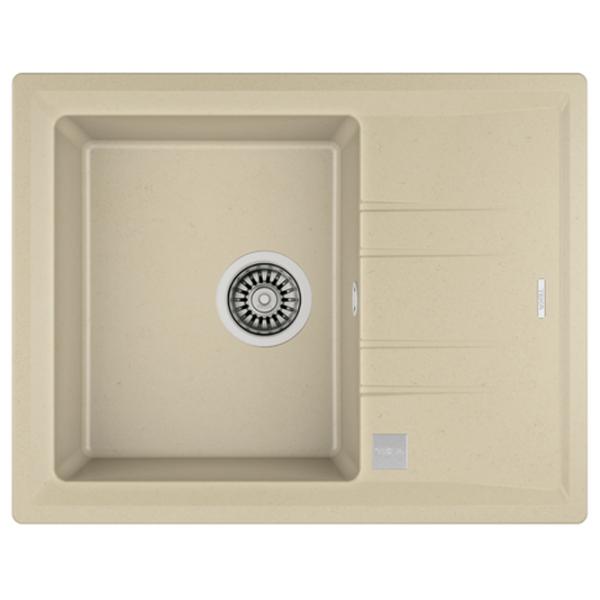 Кухонная мойка Teka Stone 45S TG 1B 1D 65 x 51 / Искусственный камень / Бежевый photo 1