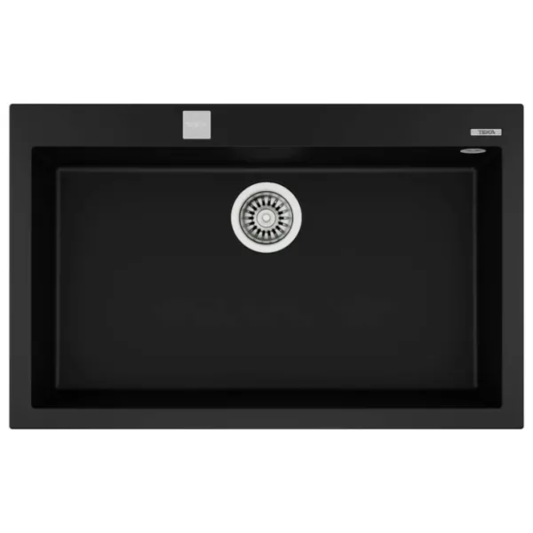 Chiuvetă Teka Forsquare 72.40 TG 79 x 50 / Piatră artificială / Black photo 1 Chiuvetă Teka Forsquare 72.40 TG 79 x 50 / Piatră artificială / Black photo 1