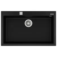 Кухонная мойка Teka Forsquare 72.40 TG 79 x 50 / Искусственный камень / Черный