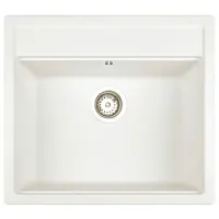 Chiuvetă Teka Menorca 60S TG 1B 57 x 51 / Piatră artificială / White