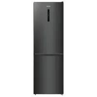 Холодильник Gorenje NRK619EABXL4 с нижней морозильной камерой 300 л / 185 cm / Черный