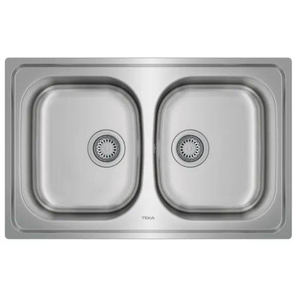 Chiuvetă Teka Universe 2B 80 79 x 50 / Oțel inoxidabil / Silver photo 1 Chiuvetă Teka Universe 2B 80 79 x 50 / Oțel inoxidabil / Silver photo 1