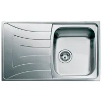 Кухонная мойка Teka Universe 45 1B 1D 79 x 50 / Нержавеющая сталь / Серебряный