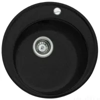Кухонная мойка Teka Centroval 45 TG 51 x 51 / Искусственный камень / Черный