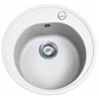 Chiuvetă Teka Centroval 45 TG 51 x 51 / Piatră artificială / White