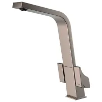 Baterie pentru bucătărie Teka ICT 915 Titanium Mono comandă/ pivotantă/ Alamă/ Titanium