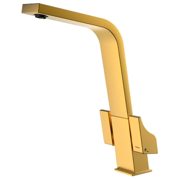 Baterie pentru bucătărie Teka ICT 915 Brass Mono comandă/ pivotantă/ Alamă/ Gold photo 1