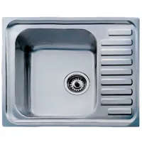 Кухонная мойка Teka Classic 1B 65 x 50 / Нержавеющая сталь / Серебряный