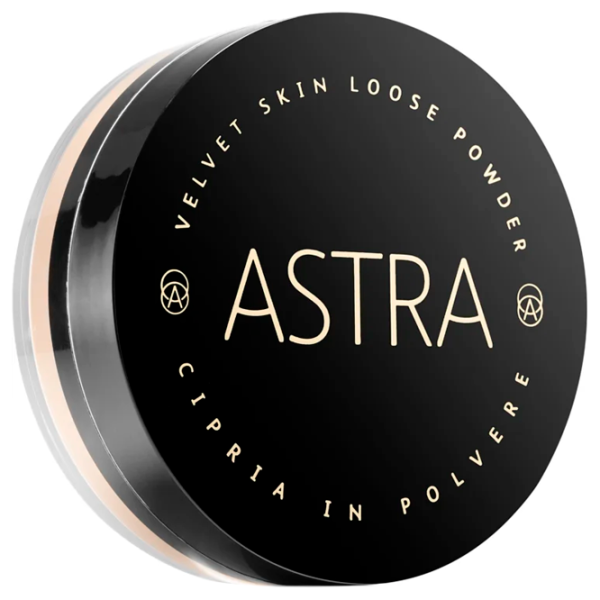 Pudră pentru față Astra Velvet Skin 7 g/ Porcelain photo 1