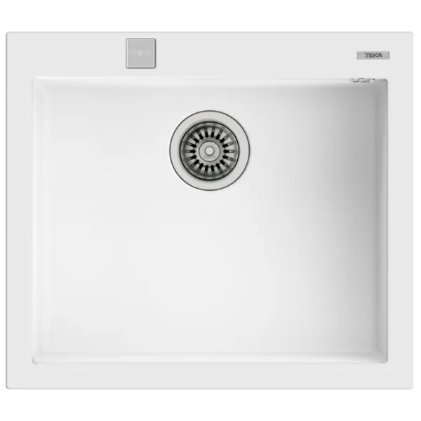 Chiuvetă Teka Forsquare 50.40 TG 57 x 50 / Piatră artificială / White photo 1 Chiuvetă Teka Forsquare 50.40 TG 57 x 50 / Piatră artificială / White photo 1