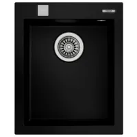 Chiuvetă Teka Forsquare 34.40 TG 50 x 41 / Piatră artificială / Black