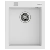 Кухонная мойка Teka Forsquare 34.40 TG 50 x 41 / Искусственный камень / Белый