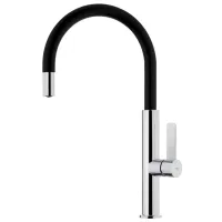 Смеситель для кухни Teka FOT 995 Black Однорычажный/ поворотный/ Латунь/ Черный