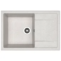 Chiuvetă Dr.Gans Tehno 760 76 x 51 / Piatră artificială / Gray