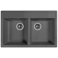 Chiuvetă Dr.Gans Astra 780 78 x 51 / Piatră artificială / Grafit