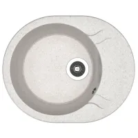 Chiuvetă Dr.Gans Berta 580 58 x 47 / Piatră artificială / Gray