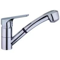 Baterie pentru bucătărie Teka MTP 978 Chrome Mono comandă/ extractibilă/ Alamă/ Crom