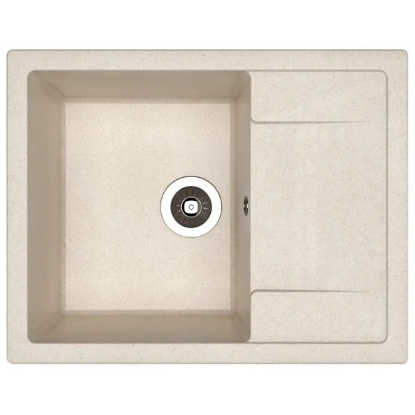 Chiuvetă Dr.Gans Tehno 650 65 x 51 / Piatră artificială / Beige Latte photo 1