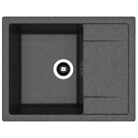 Chiuvetă Dr.Gans Tehno 650 65 x 51 / Piatră artificială / Grafit