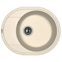 Chiuvetă Florentina Rodos 580 58 x 47 / Piatră artificială / Jasmin