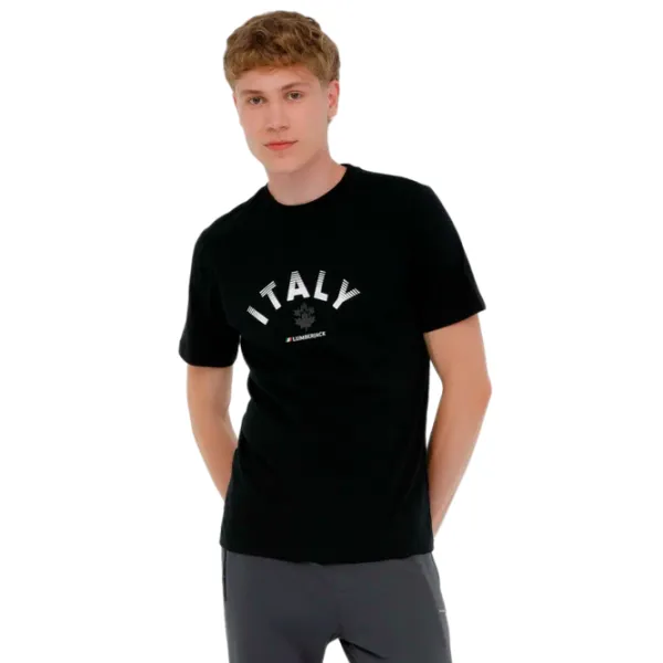 Tricou pentru bărbați Lumberjack ML AUSTIN 11SD1044 3PR Bumbac/ Black photo 1