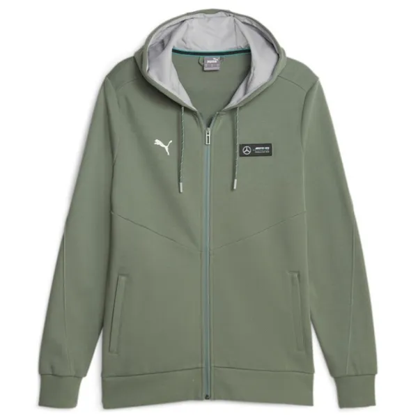 Hanorac pentru bărbați Puma Mapf1 Hooded Sweat Jacket Drept/ Khaki photo 1