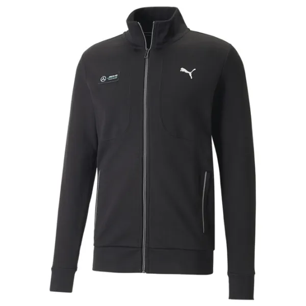 Hanorac pentru bărbați Puma Mapf1 Sweat Jacket Strâmt/ Black White photo 1