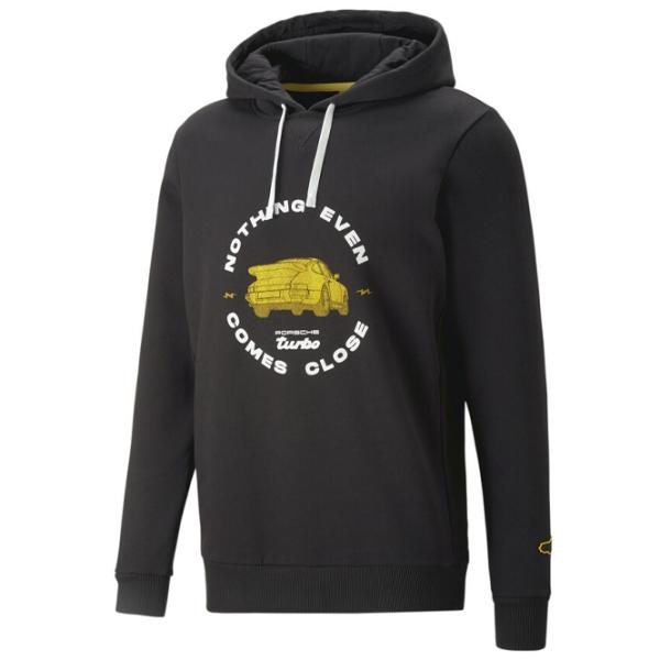 Hanorac pentru bărbați Puma Porsche Legacy Graphic Drept/ Black photo 1