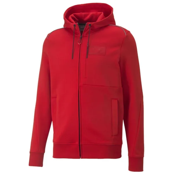 Толстовка для мужчин Puma Ferrari Style Hooded Sweat Jacket Прямой/ Красный photo 1