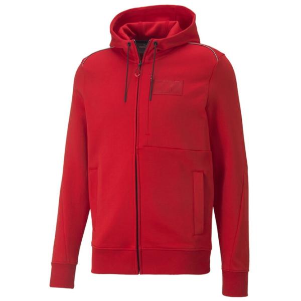 Толстовка для мужчин Puma Ferrari Style Hooded Sweat Jacket Прямой/ Красный photo 1