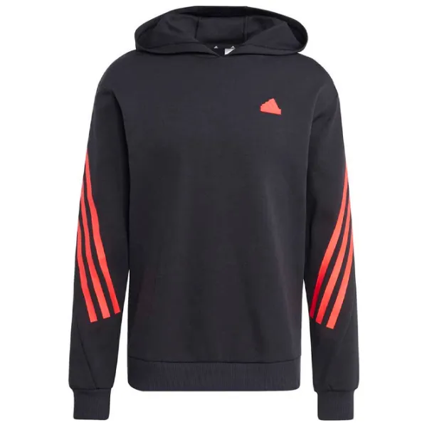 Толстовка для мужчин Adidas M Fi 3S Hd Прямой/ Черный photo 1