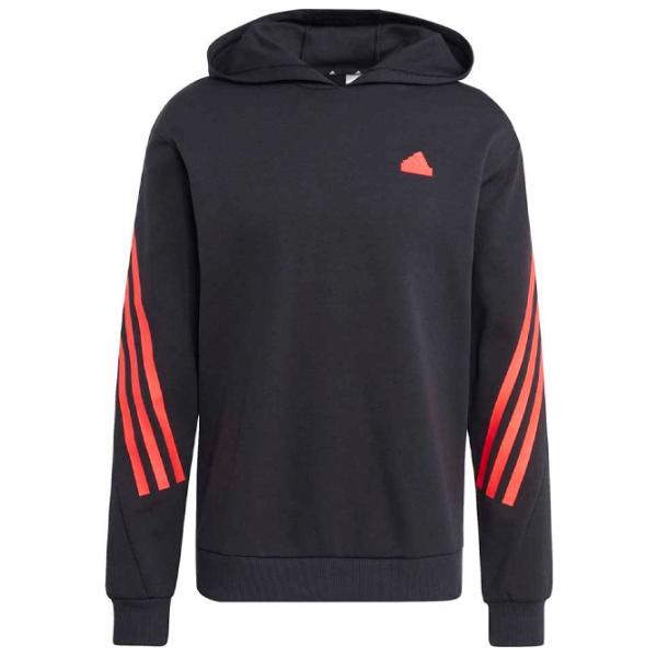 Толстовка для мужчин Adidas M Fi 3S Hd Прямой/ Черный photo 1