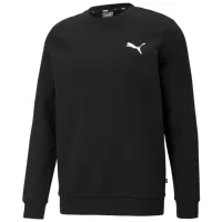 Hanorac pentru bărbați Puma Ess Small Logo Crew Fl Drept/ Black