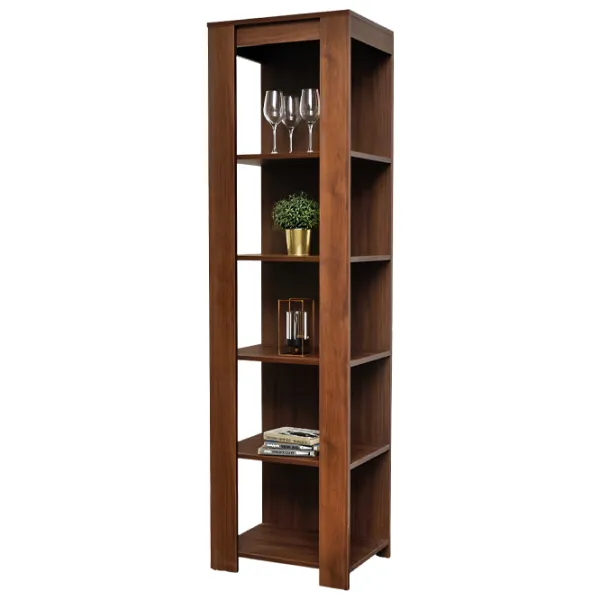Etajeră Fabrik Home Belford 197 x 55 x 42 cm/ LPAL/ Walnut photo 1 Etajeră Fabrik Home Belford 197 x 55 x 42 cm/ LPAL/ Walnut photo 1
