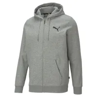 Толстовка для мужчин Puma Ess Small Logo Fz Hoodie Fl Прямой/ Серый